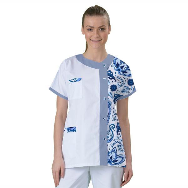 blouse-de-travail-personnalisee-tunique-medicale acheté - par Anais - le 21-04-2022