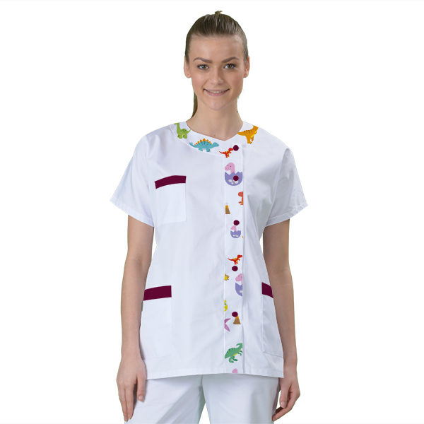 blouse-de-travail-personnalisee-tunique-medicale acheté - par Laura - le 20-05-2021