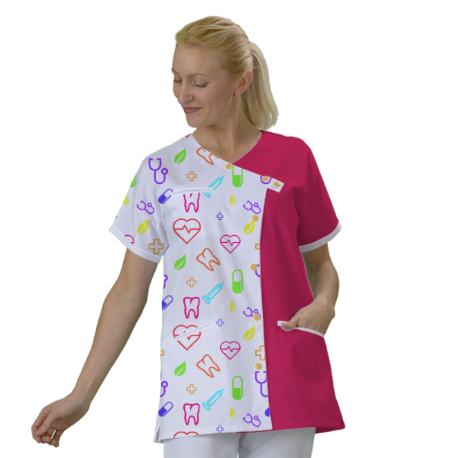 blouse-medicale-courte-personnalisable acheté - par Sébastien - le 09-02-2023