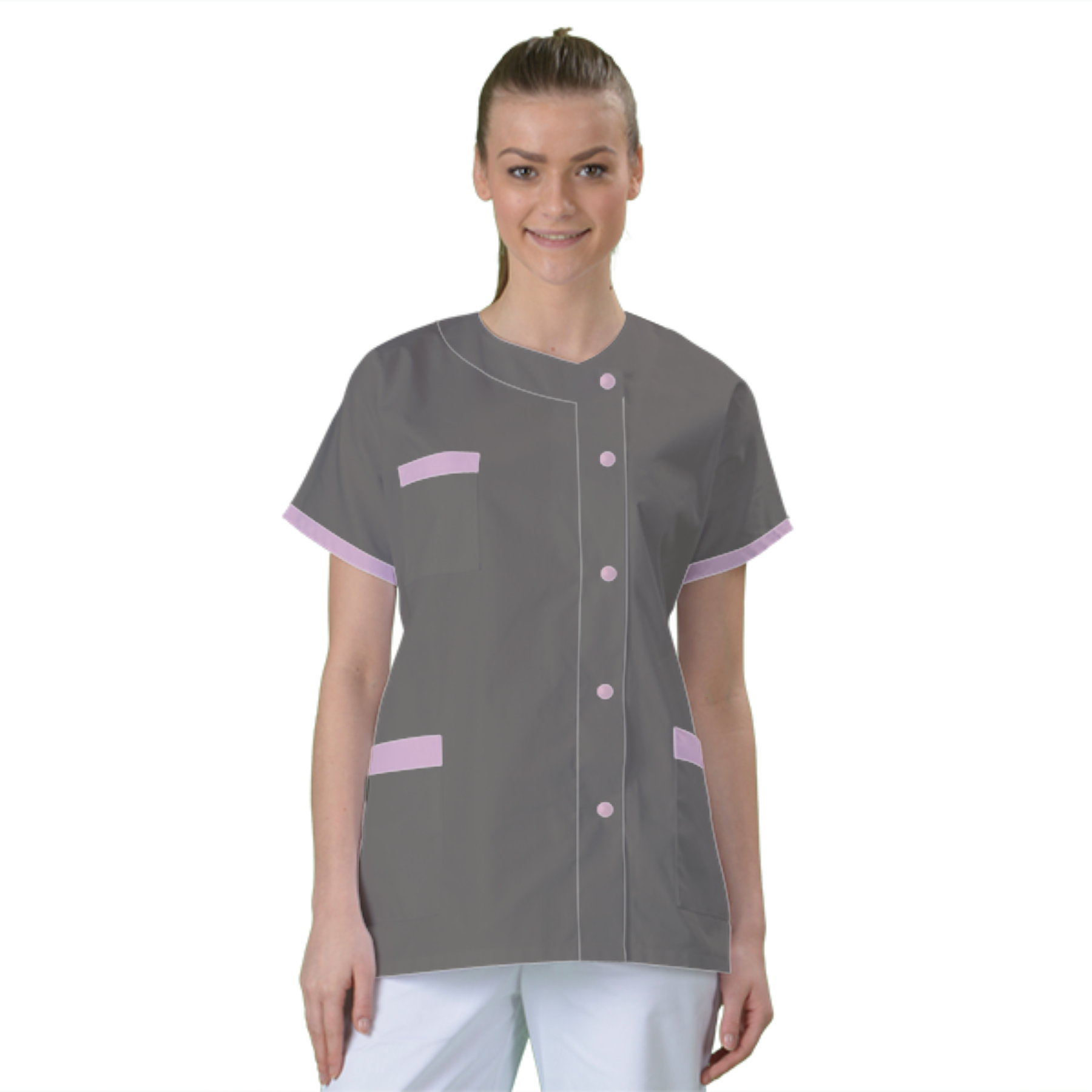 blouse-de-travail-personnalisee-tunique-medicale acheté - par Mariyamou - le 22-02-2023