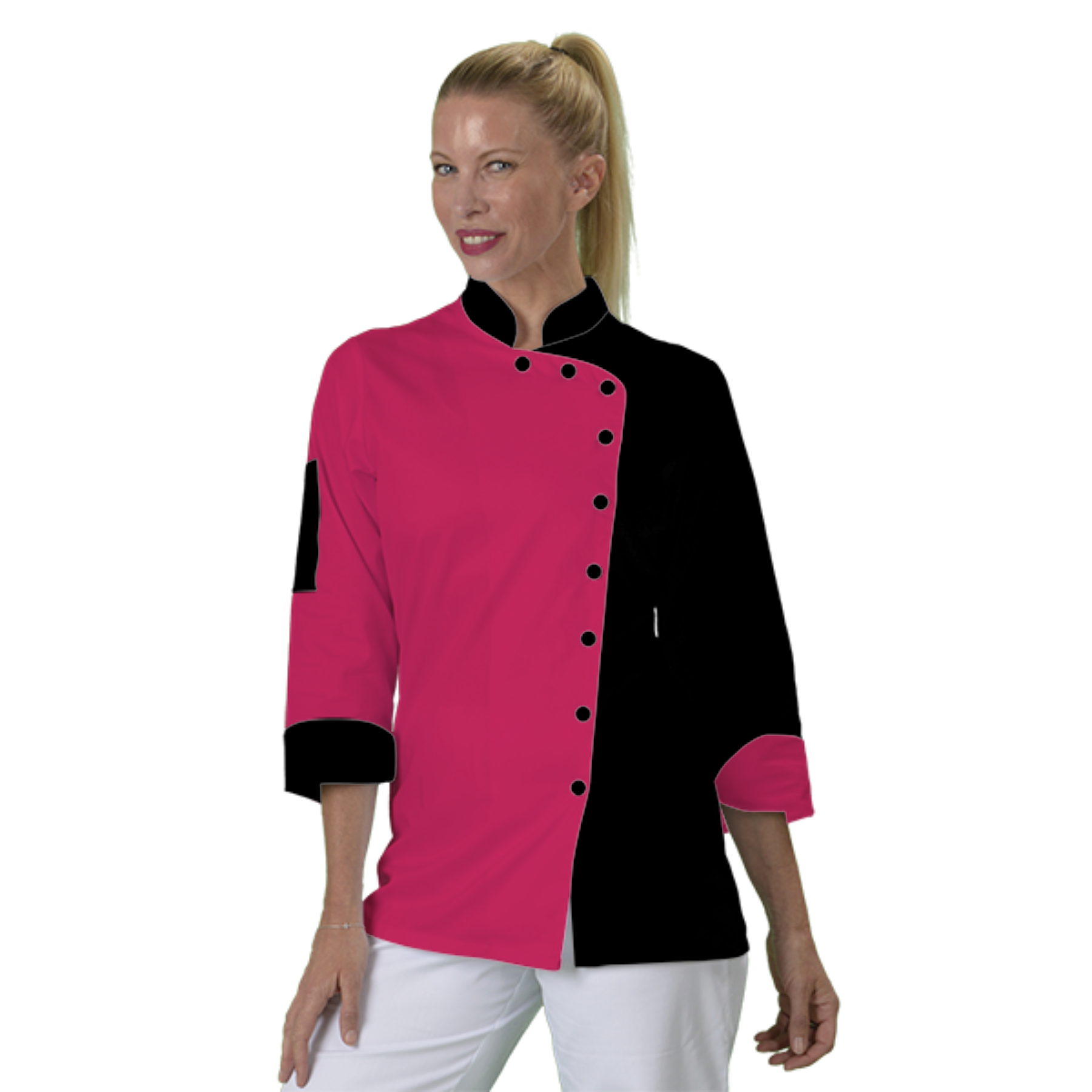 Veste de cuisine femme a personnaliser