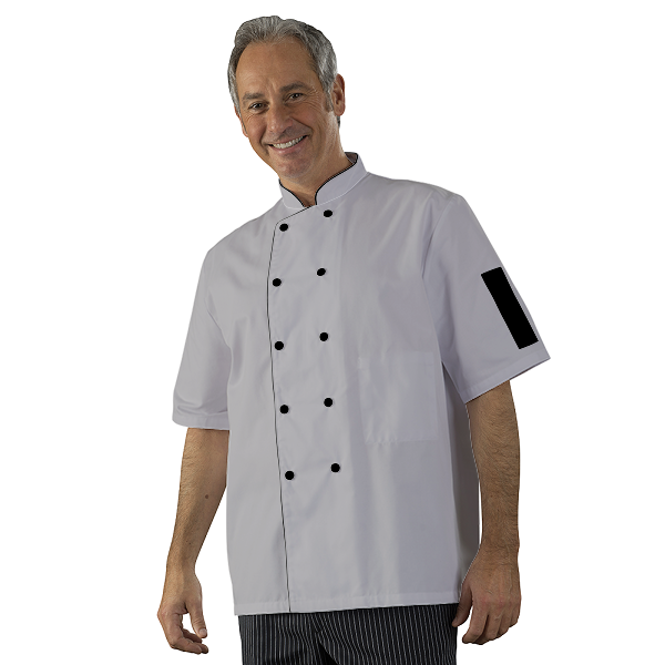 veste-de-cuisine-a-personnaliser-manches-courtes acheté - par Claude - le 15-12-2020