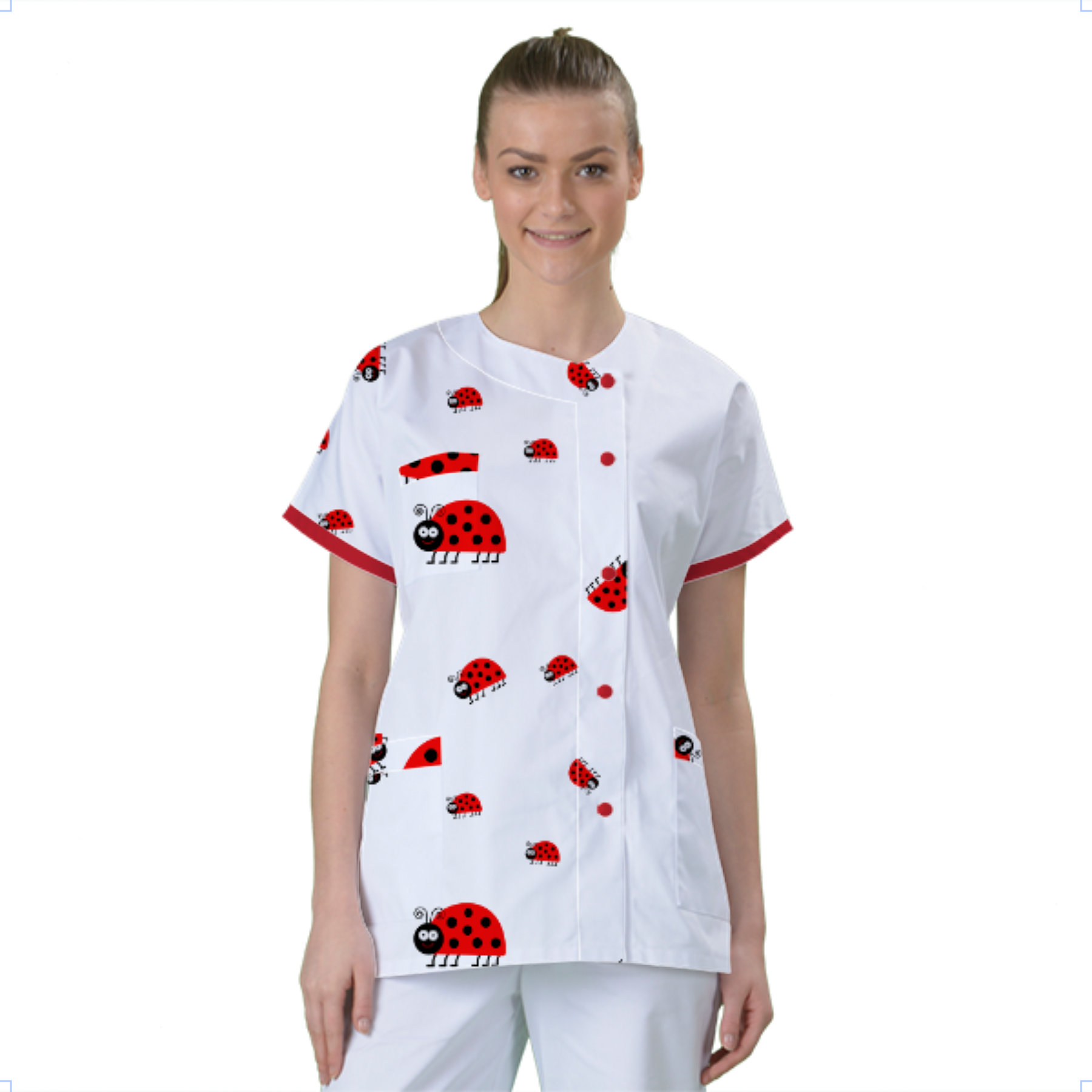 blouse-de-travail-personnalisee-tunique-medicale acheté - par BORVAL - le 07-03-2024