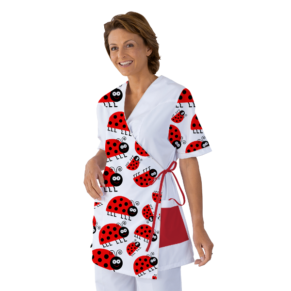 tunique-esthetique-kimono-a-personnaliser acheté - par Céline - le 11-07-2022