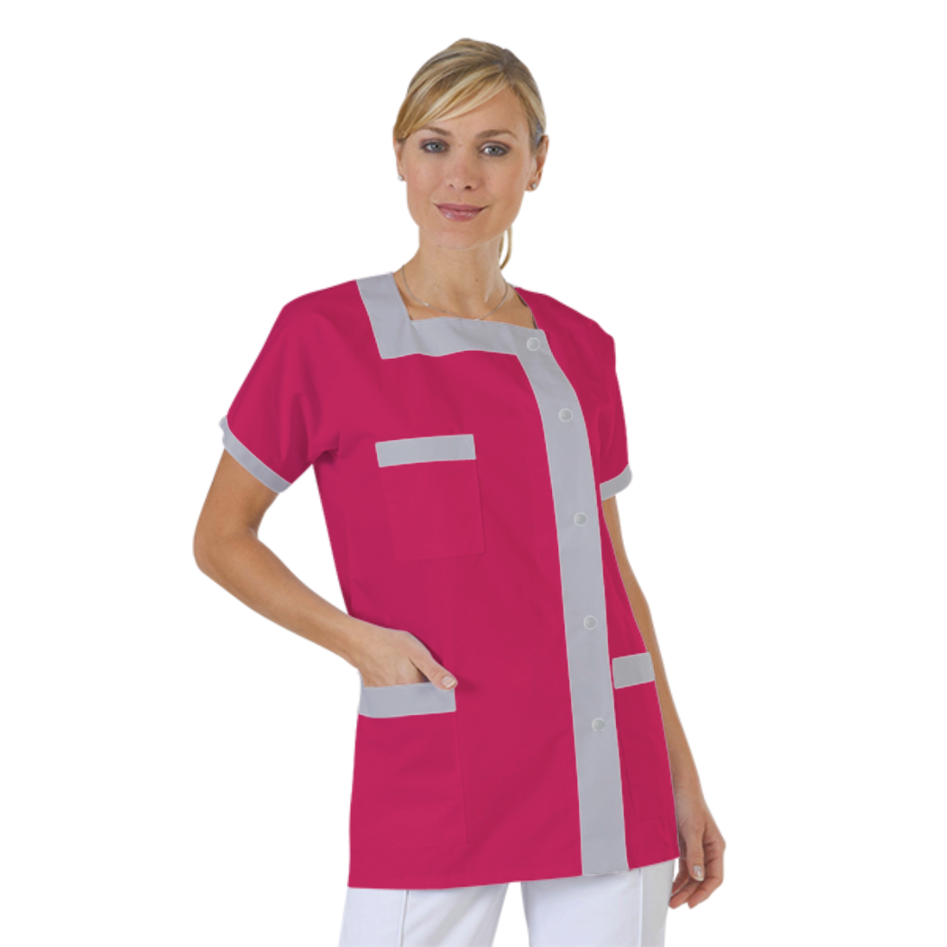 blouse-medicale-col-carre-a-personnaliser acheté - par Nina - le 26-11-2019