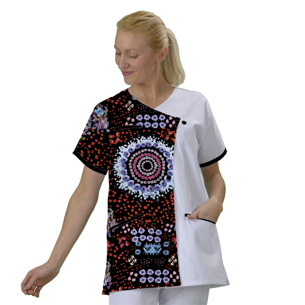 blouse-medicale-courte-personnalisable acheté - par Marie Odile - le 09-05-2020