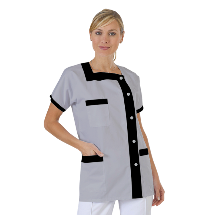 blouse-medicale-col-carre-a-personnaliser acheté - par Alexia - le 05-08-2018