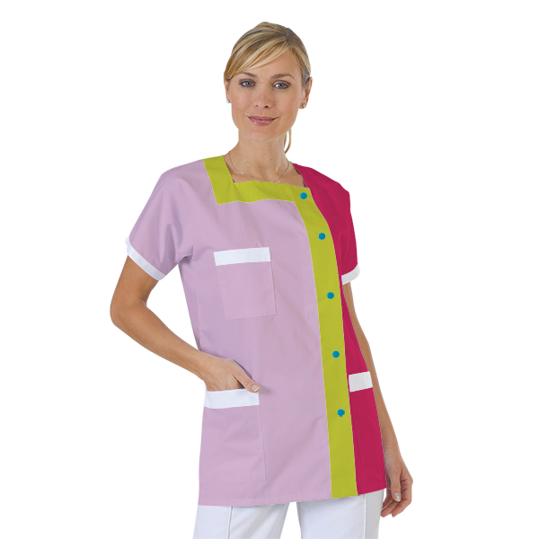 blouse-medicale-col-carre-a-personnaliser acheté - par Patricia - le 08-11-2018