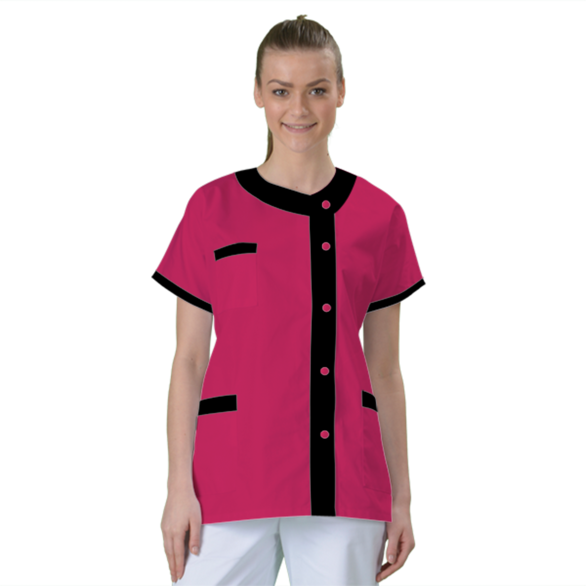 blouse-de-travail-personnalisee-tunique-medicale acheté - par Denaux - le 04-01-2021
