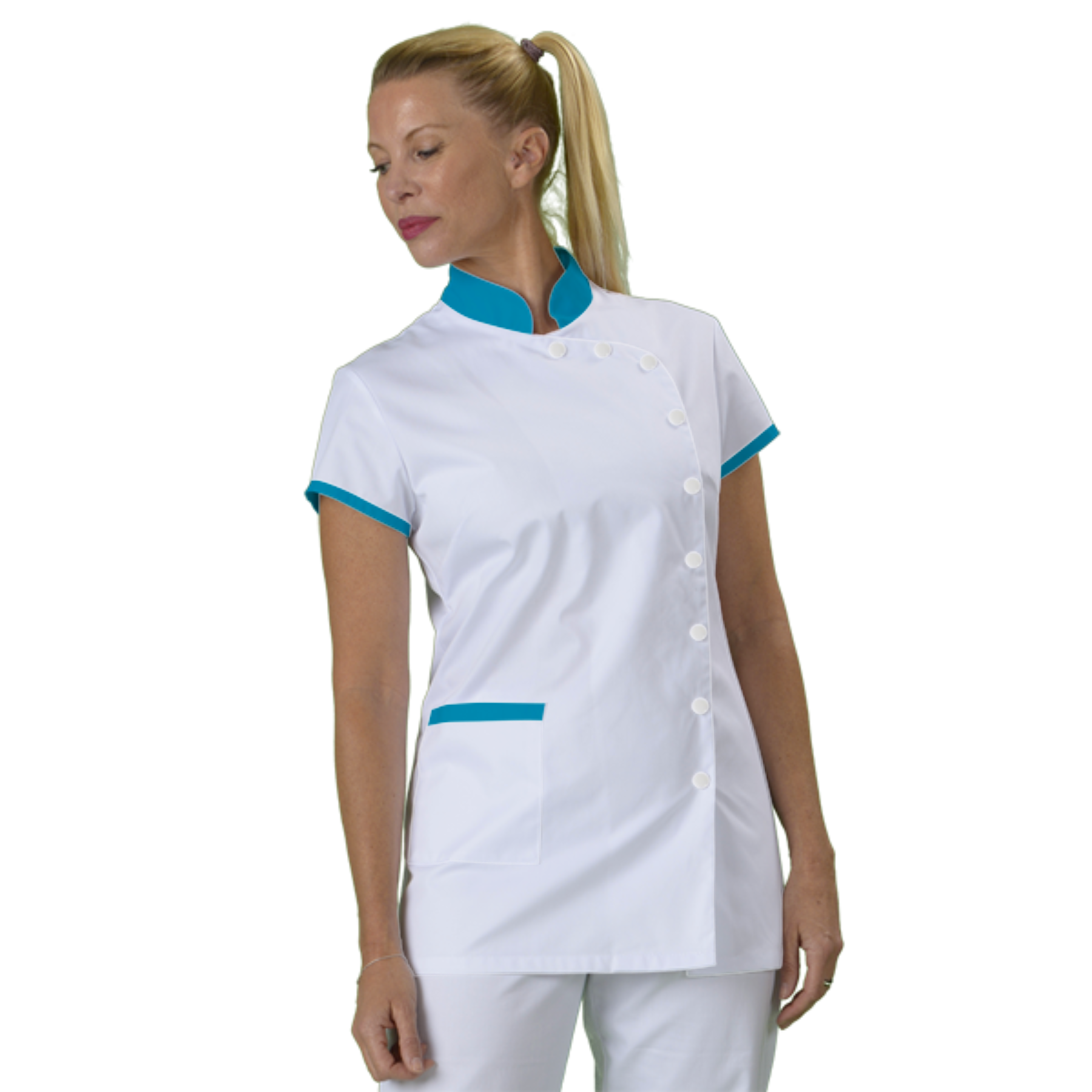 tunique-medicale-infirmiere-personnalisee-col-mao acheté - par Sarl - le 06-10-2020