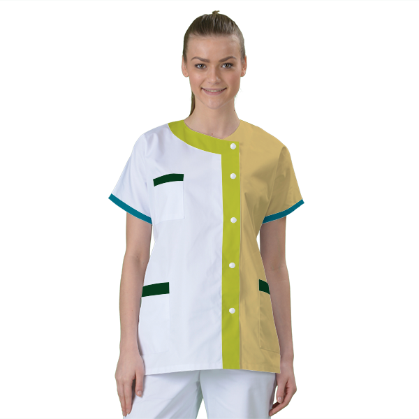 tunique-de-travail-polyvalente-medicale-industrie-soins-a-domicile acheté - par Mo - le 23-03-2026