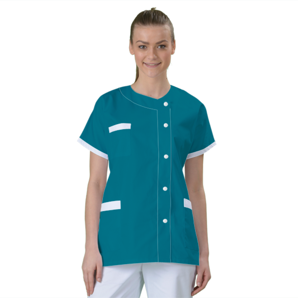 blouse-de-travail-personnalisee-tunique-medicale acheté - par Alice - le 06-06-2021