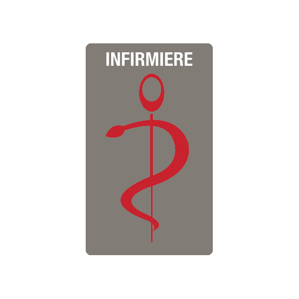 caducee-infirmiere-personnaliser-en-linge acheté - par Florence - le 20-02-2018