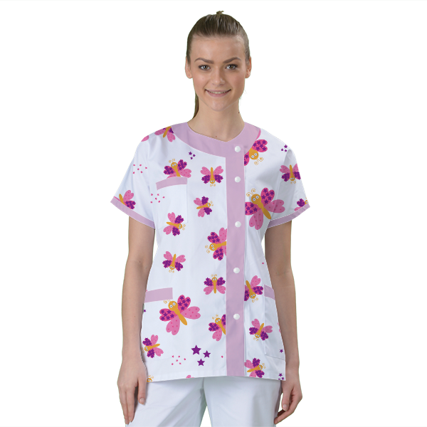 blouse-de-travail-personnalisee-tunique-medicale acheté - par Sophie - le 19-03-2021