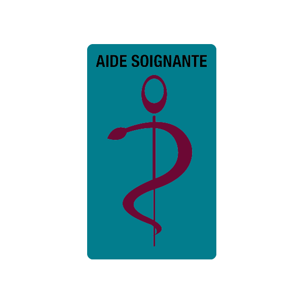 caducee-aide-soignante-personnalisable acheté - par Fanny - le 23-08-2021