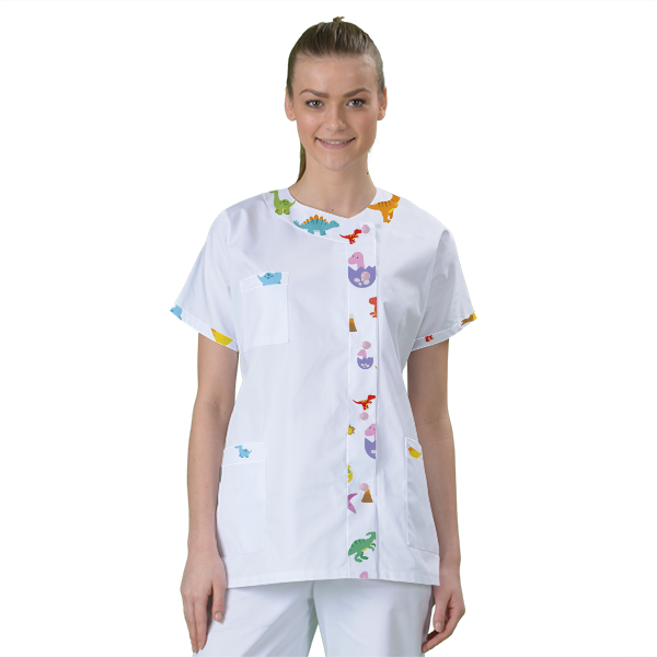blouse-de-travail-personnalisee-tunique-medicale acheté - par Bertrand - le 08-03-2021
