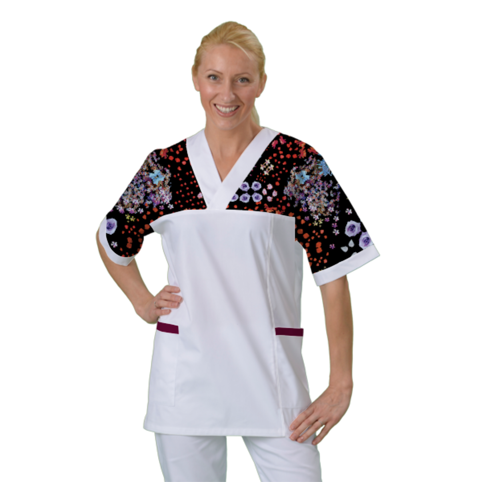 tunique-medicale-personnalisable-a-enfiler-par-la-tete acheté - par Floriane - le 26-08-2025