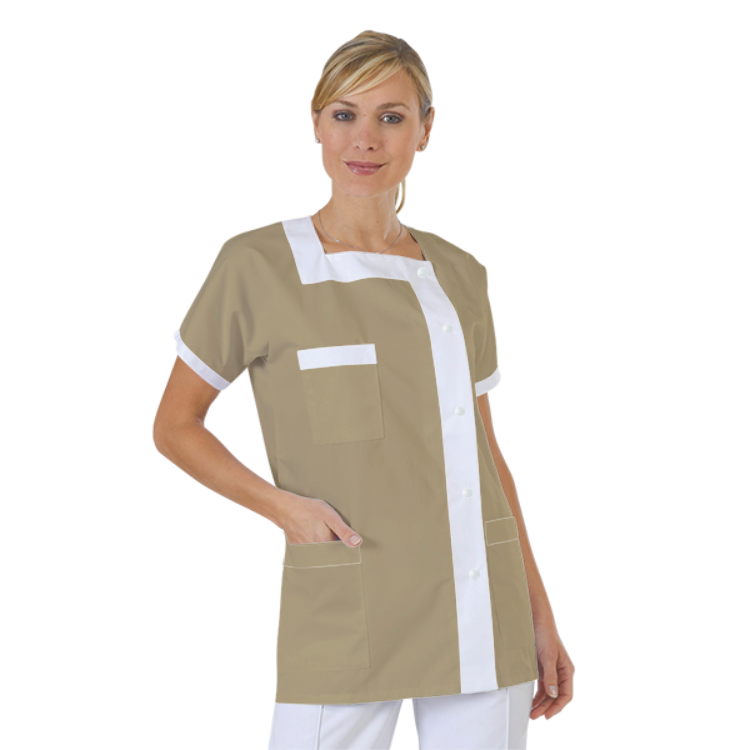 blouse-medicale-col-carre-a-personnaliser acheté - par Selarl Du Dr Achache  - le 20-12-2016
