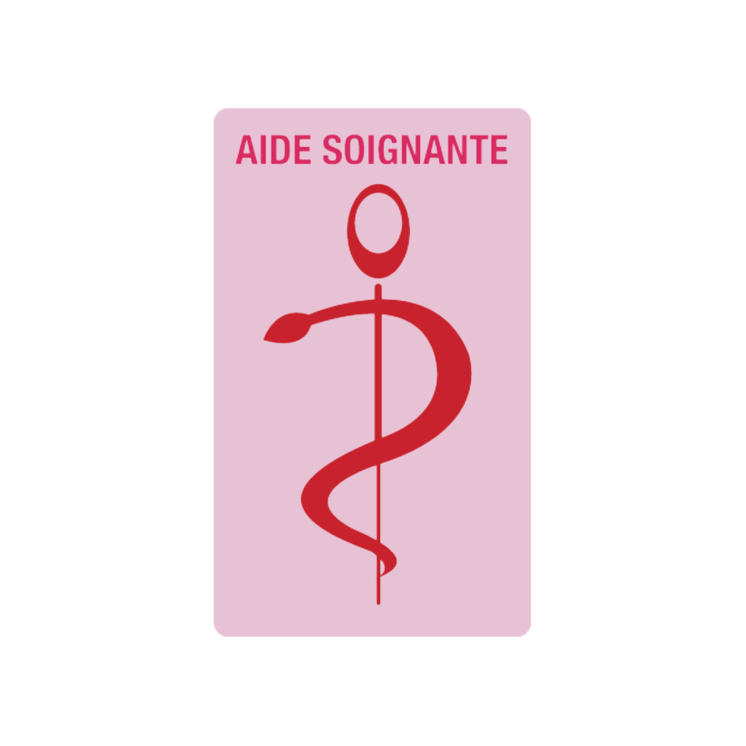 caducee-aide-soignante-personnalisable acheté - par Corinne - le 19-12-2020