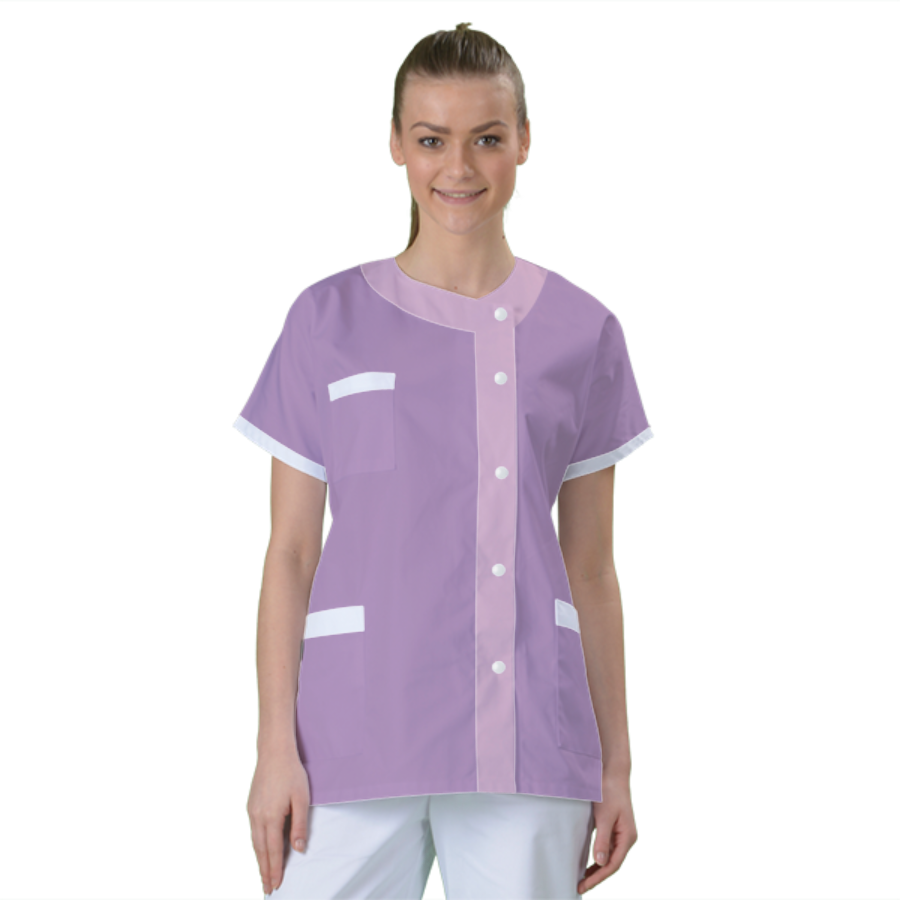 blouse-medicale-col-carre-a-personnaliser acheté - par Aurore - le 05-10-2018