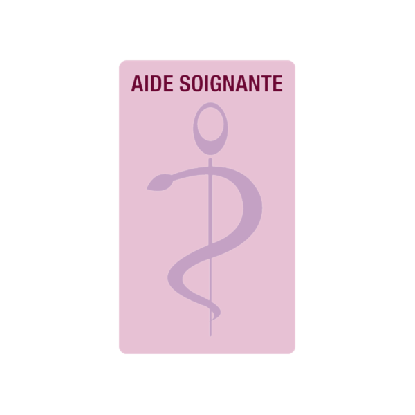 caducee-aide-soignante-personnalisable acheté - par Aline - le 26-11-2020