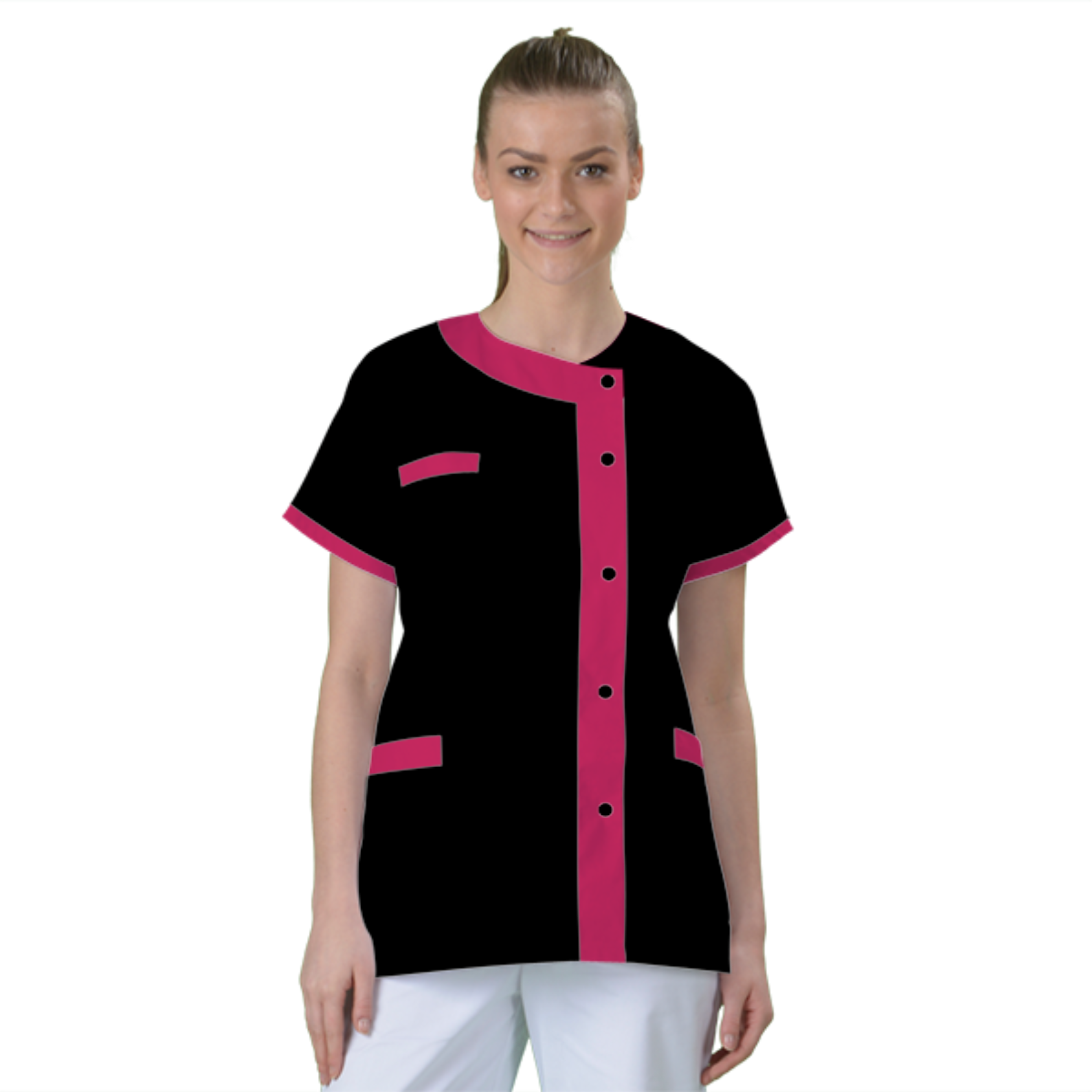 blouse-de-travail-personnalisee-tunique-medicale acheté - par Sandra - le 29-08-2023