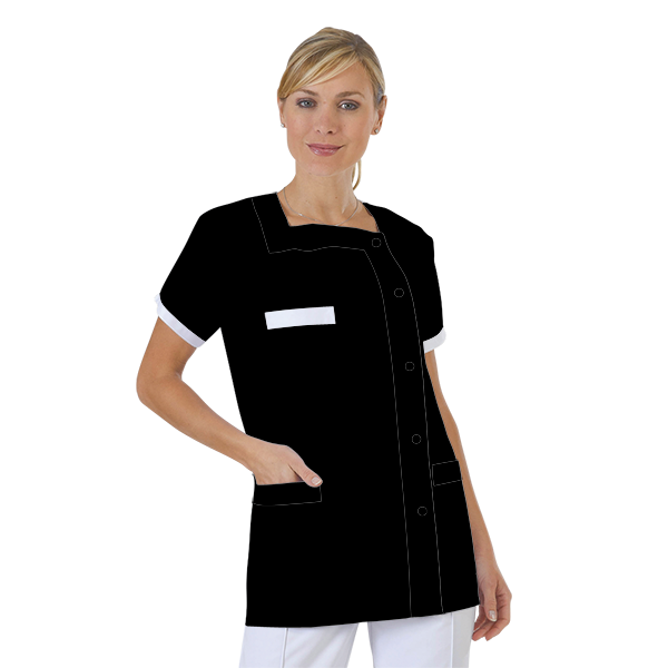 blouse-medicale-col-carre-a-personnaliser acheté - par aline - le 28-12-2021