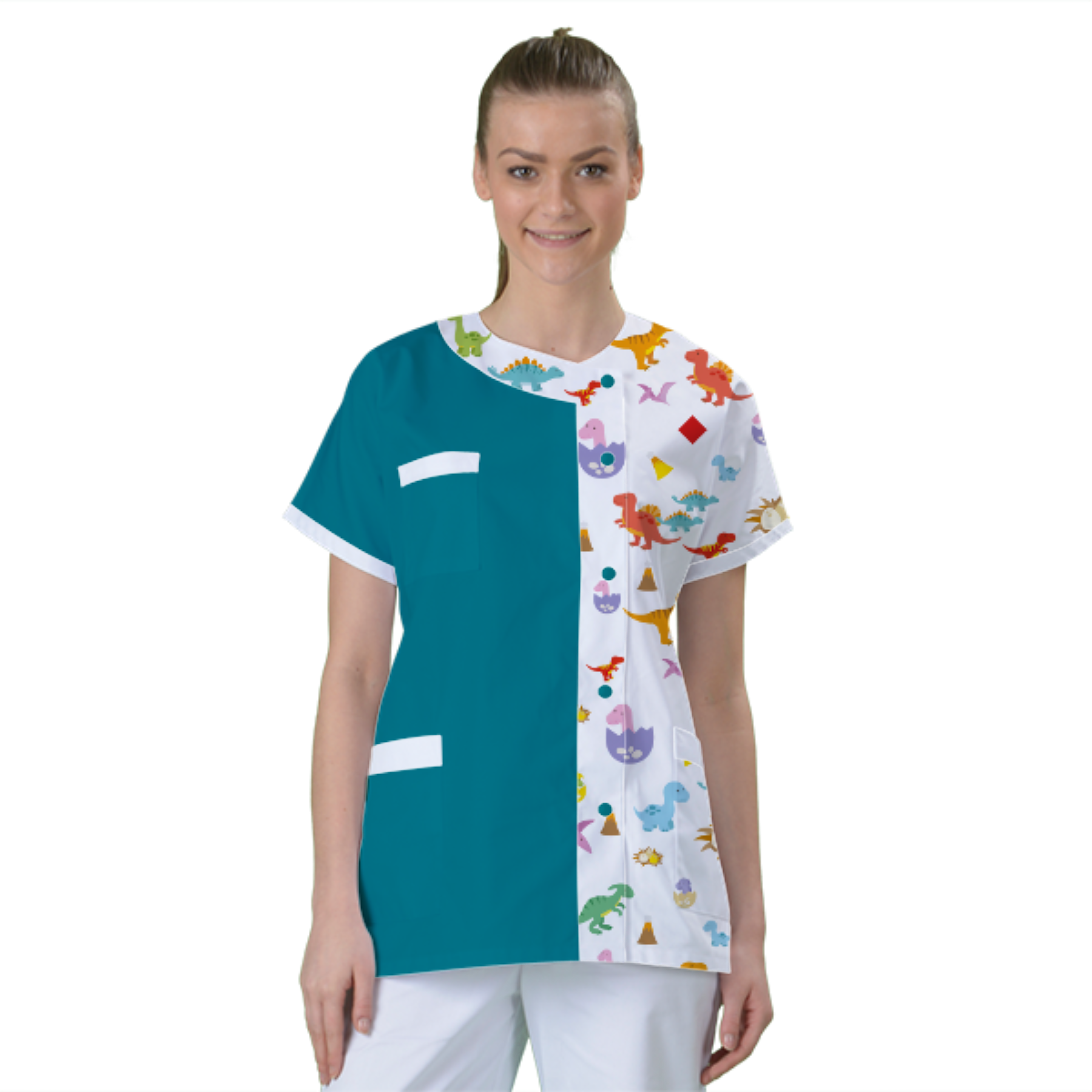 blouse-de-travail-personnalisee-tunique-medicale acheté - par Léa - le 11-12-2025