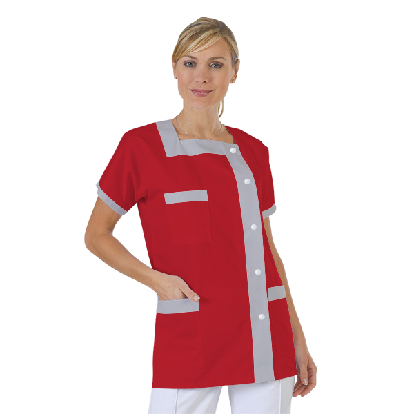 blouse-medicale-col-carre-a-personnaliser acheté - par Eva - le 20-11-2018