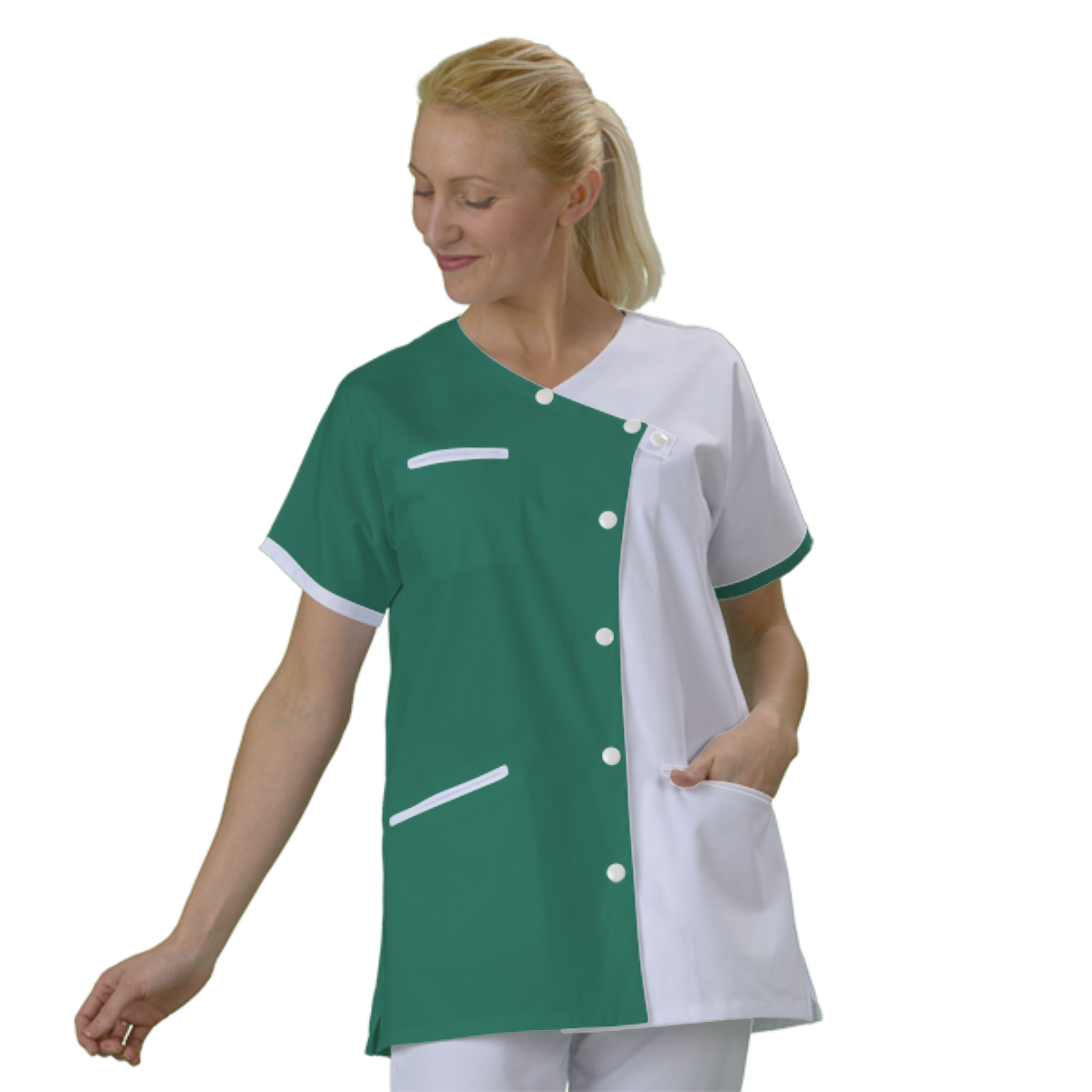 blouse-medicle-courte-a-personnaliser acheté - par Emmanuelle - le 30-05-2025