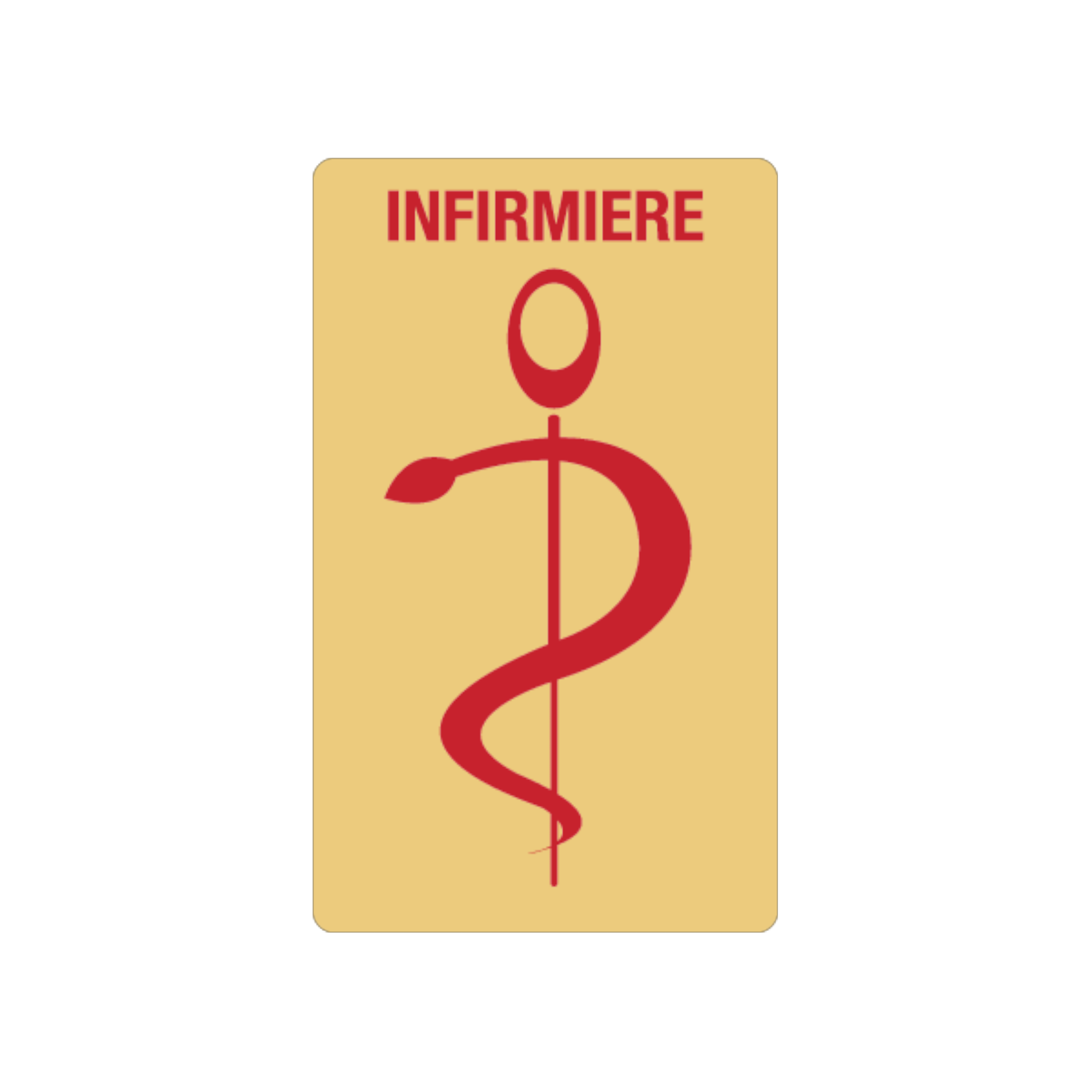 caducee-infirmiere-personnaliser-en-linge acheté - par Aude - le 13-03-2026