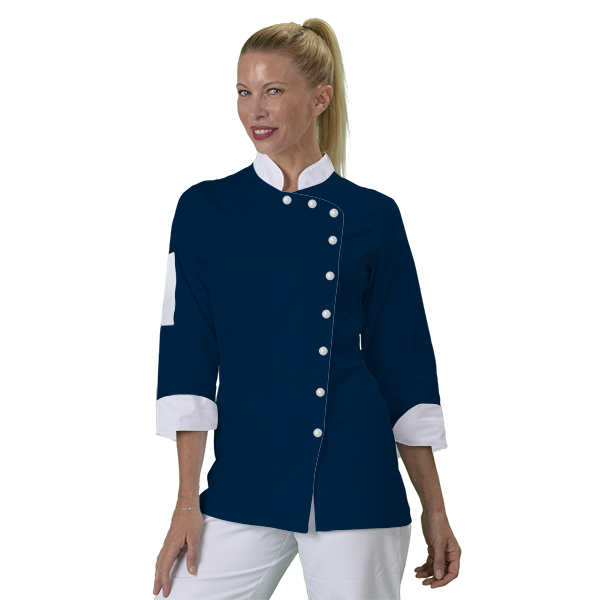 Veste de cuisine femme a personnaliser