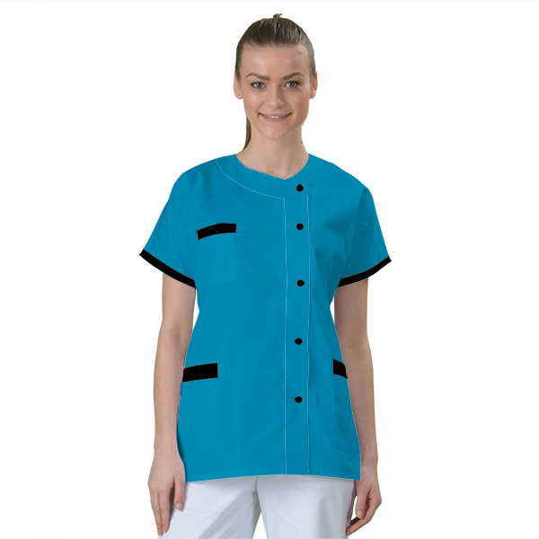 blouse-medicale-col-carre-a-personnaliser acheté - par Annick - le 23-08-2018