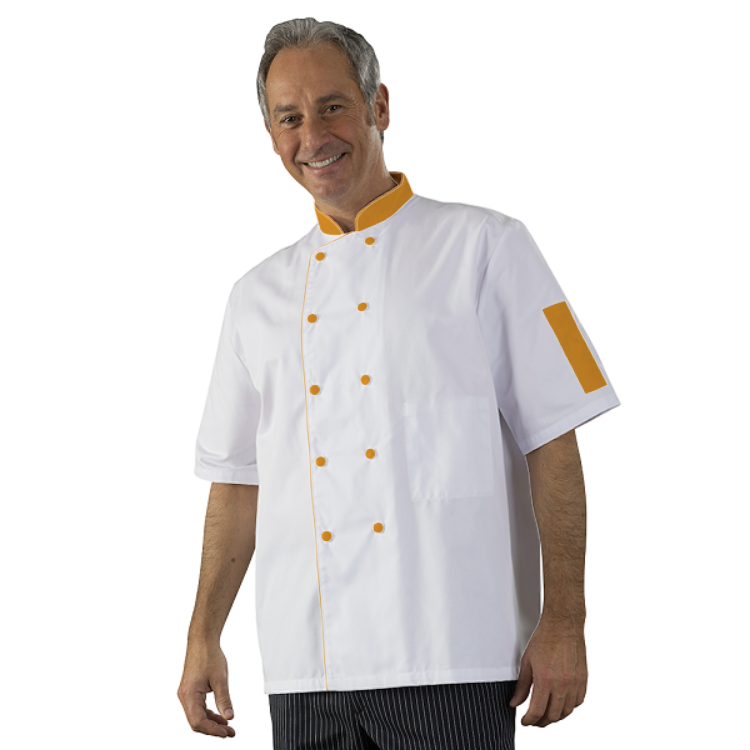 veste-de-cuisine-a-personnaliser-manches-courtes acheté - par christel - le 04-05-2020
