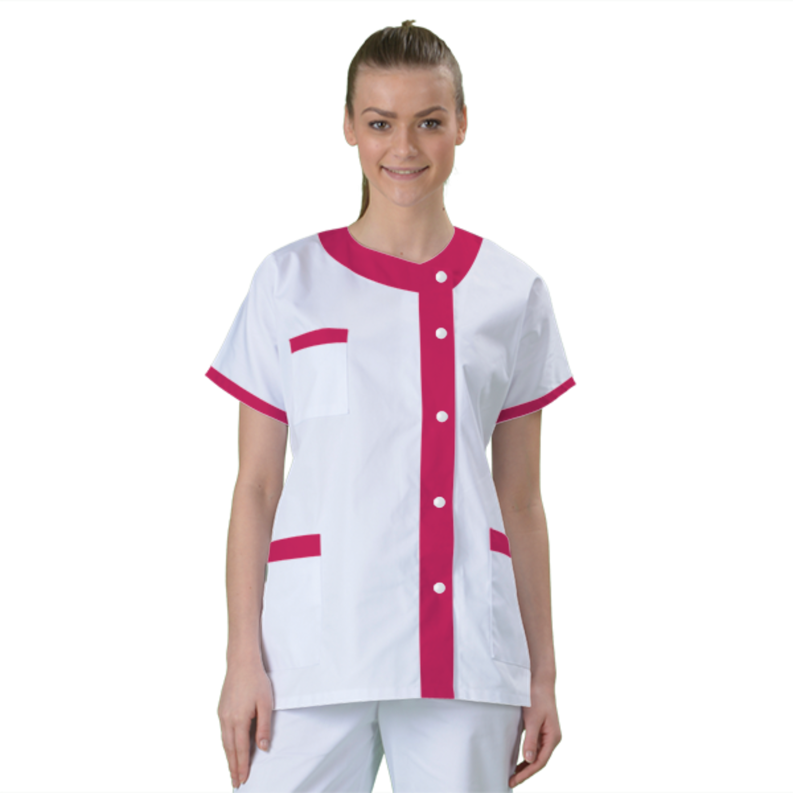 blouse-medicale-col-carre-a-personnaliser acheté - par Stéphanie - le 01-12-2019