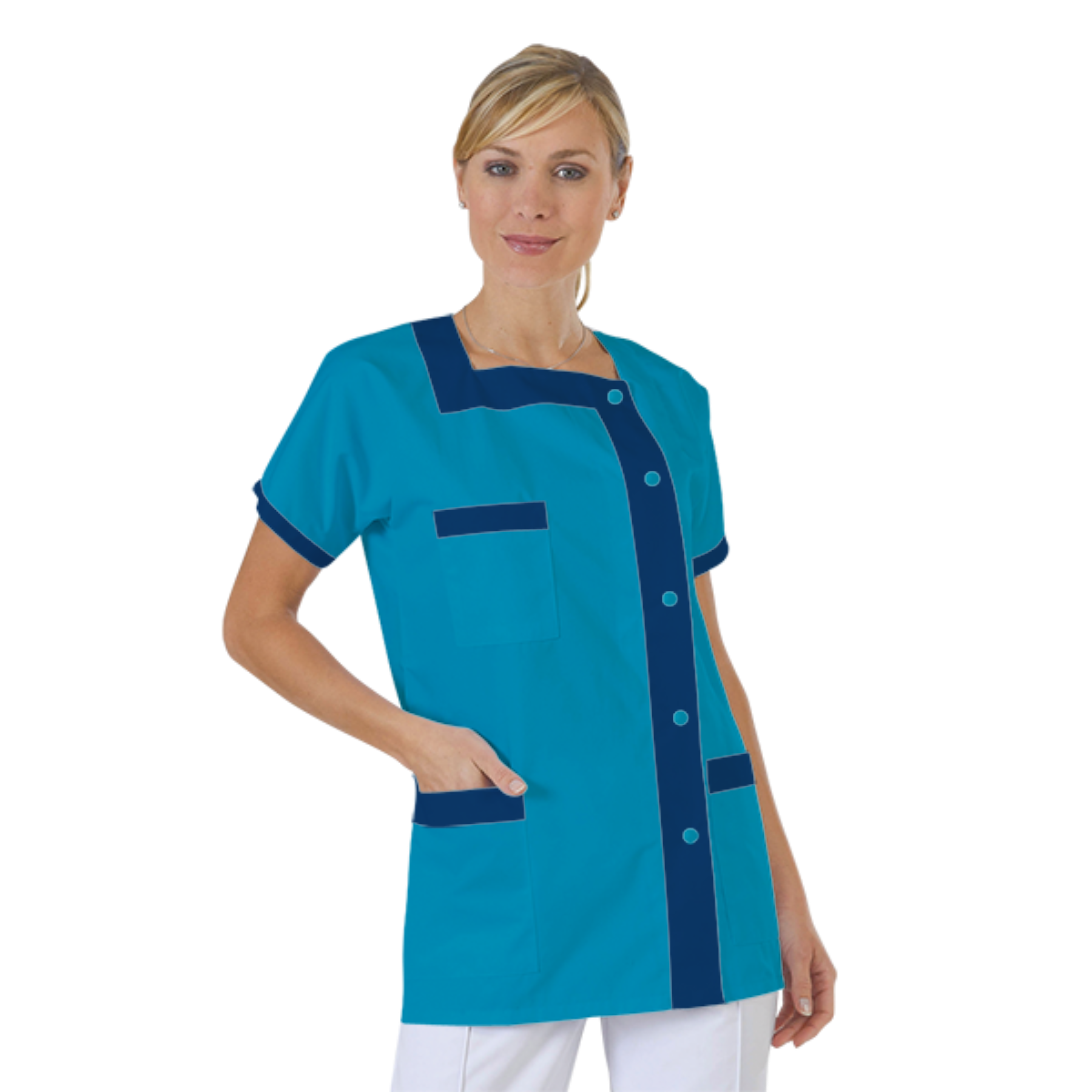 blouse-de-travail-personnalisee-tunique-medicale acheté - par Sophie - le 19-03-2021