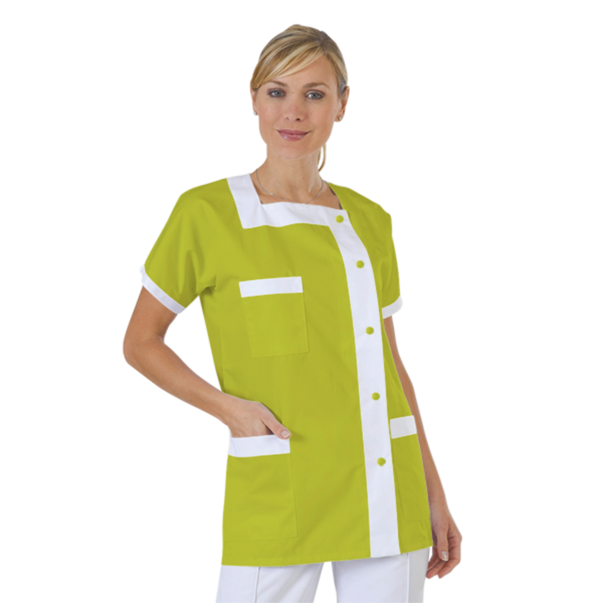 blouse-de-travail-personnalisee-tunique-medicale acheté - par Sophie - le 19-03-2021