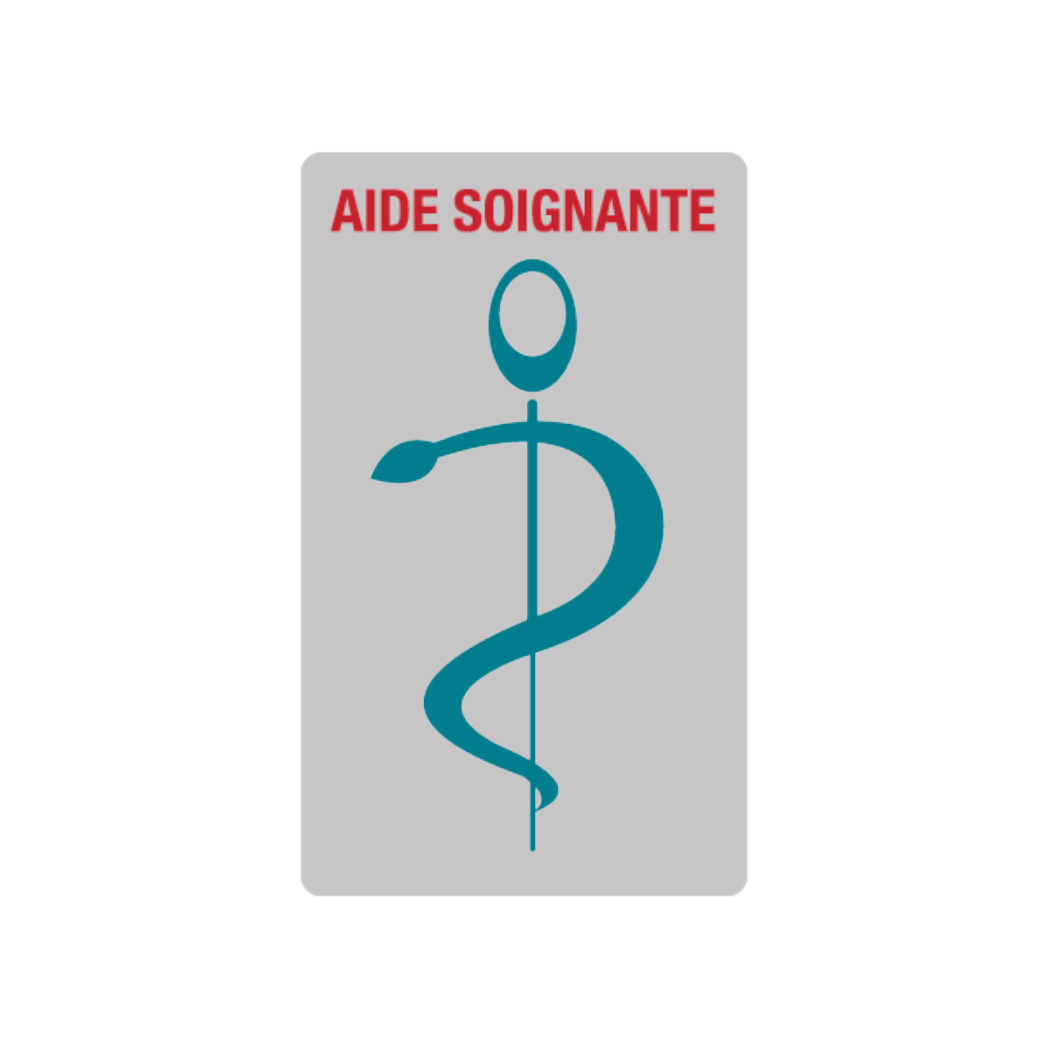 caducee-aide-soignante-personnalisable acheté - par Angelique⁷ - le 05-05-2023