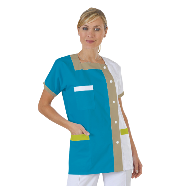 blouse-medicale-col-carre-a-personnaliser acheté - par Sylvia - le 02-11-2020