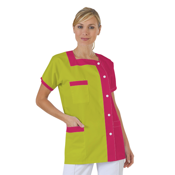 blouse-medicale-col-carre-a-personnaliser acheté - par Sandrine - le 09-07-2018