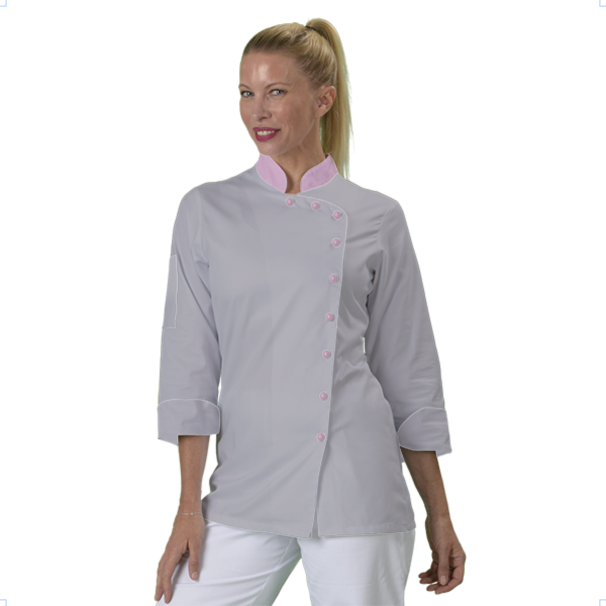 Veste de cuisine femme a personnaliser