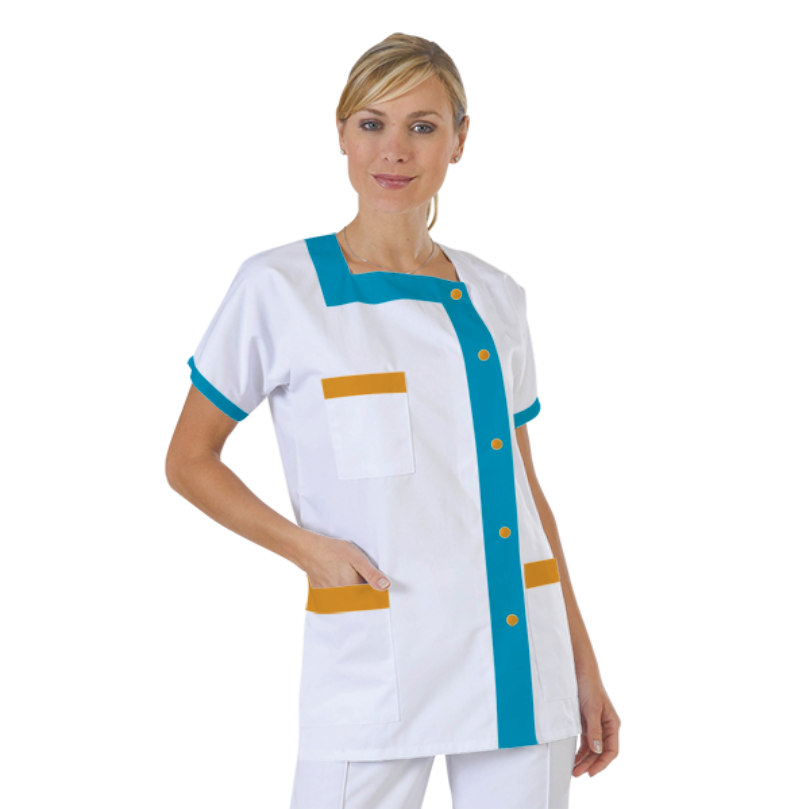 blouse-medicale-col-carre-a-personnaliser acheté - par Chloe - le 06-11-2018