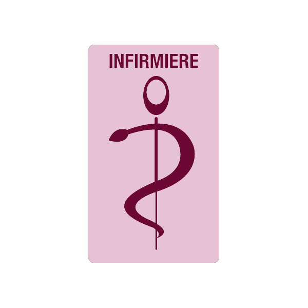 caducee-infirmiere-personnaliser-en-linge acheté - par Betty - le 10-09-2018