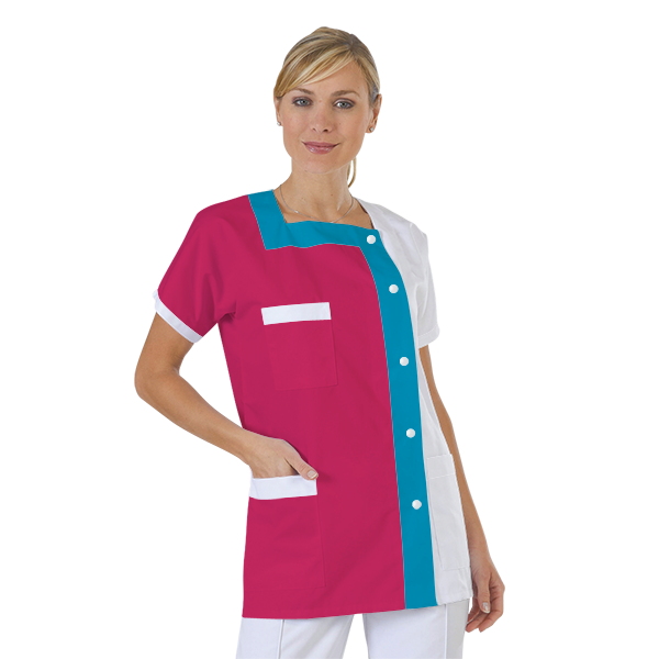 blouse-medicale-col-carre-a-personnaliser acheté - par Patricia - le 08-11-2018