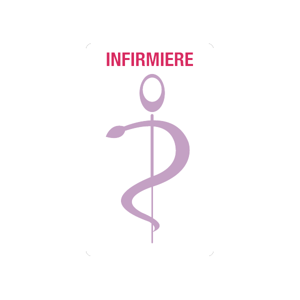 caducee-infirmiere-personnaliser-en-linge acheté - par Virginia - le 23-09-2021