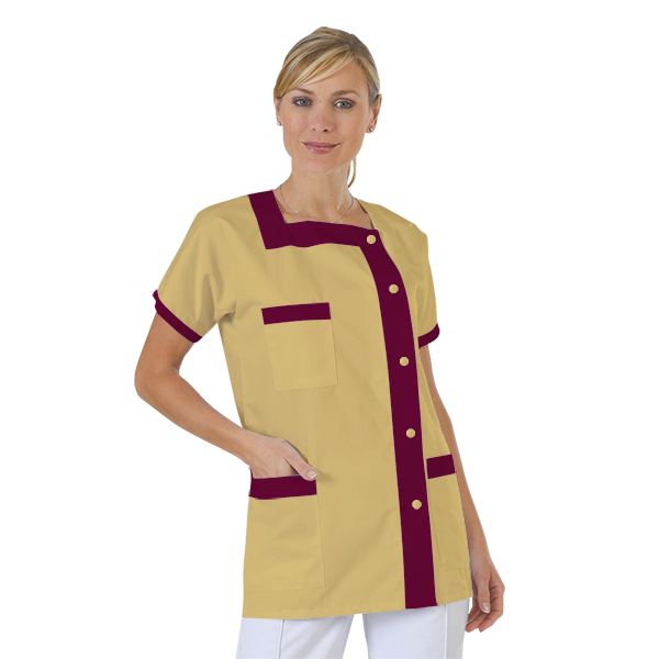 blouse-medicale-col-carre-a-personnaliser acheté - par Kaczynska - le 19-09-2019