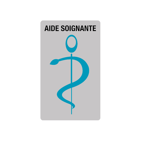 caducee-aide-soignante-personnalisable acheté - par Agnes - le 26-03-2020