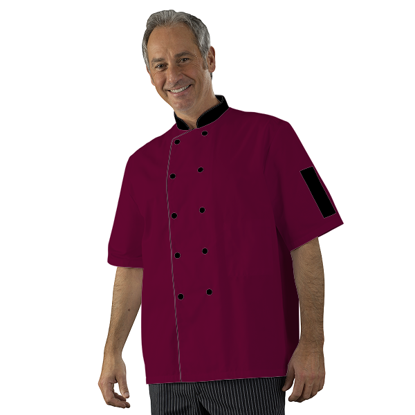 veste-de-cuisine-a-personnaliser-manches-courtes acheté - par yann - le 02-06-2020