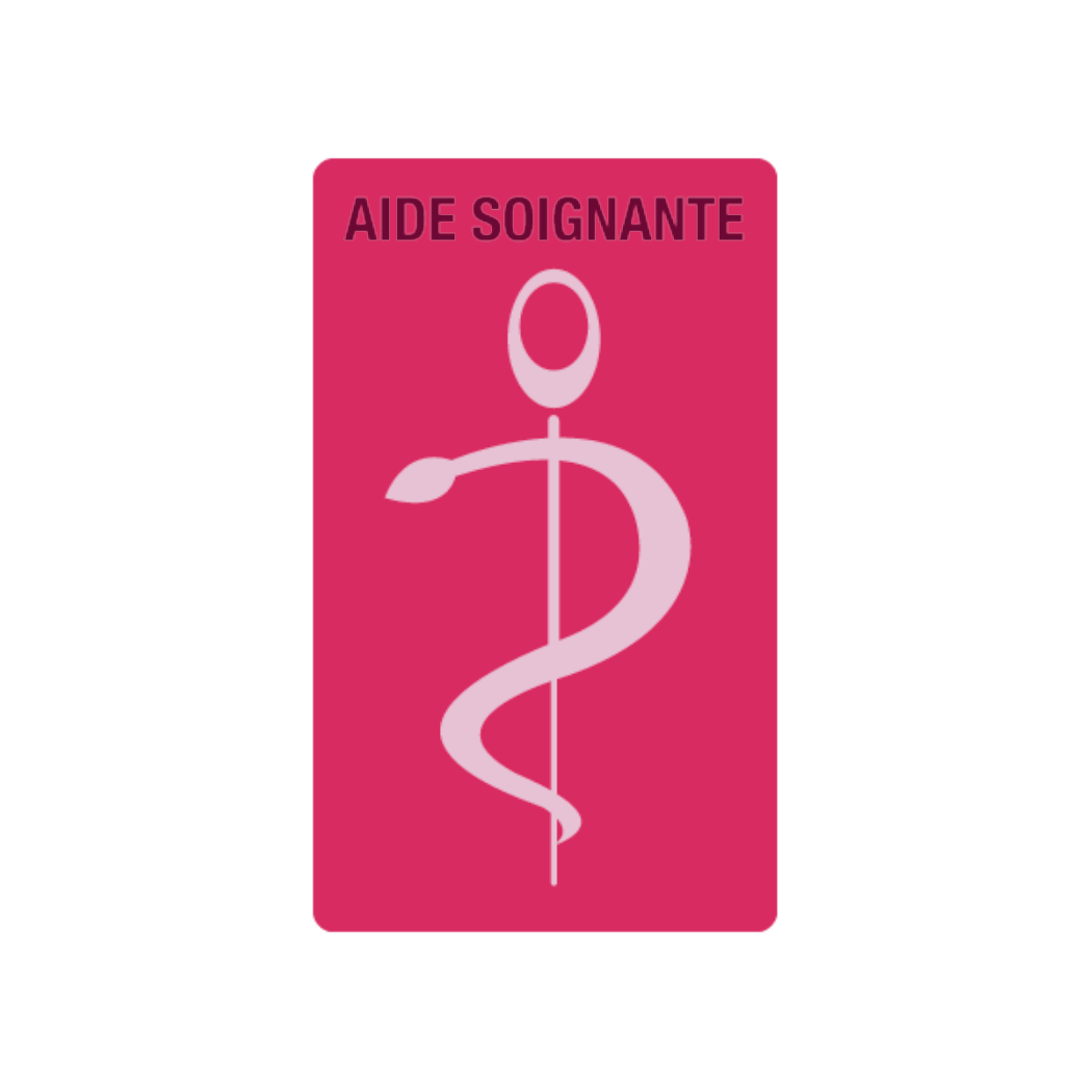 caducee-aide-soignante-personnalisable acheté - par Caty - le 10-11-2021