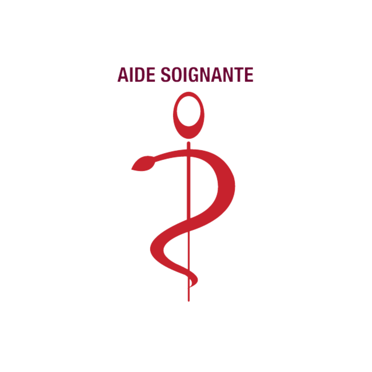 caducee-aide-soignante-personnalisable acheté - par Virginie - le 17-12-2021